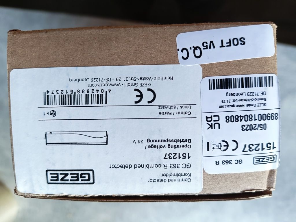 Czujnik ruchu - Radar gc 363r GEZE
