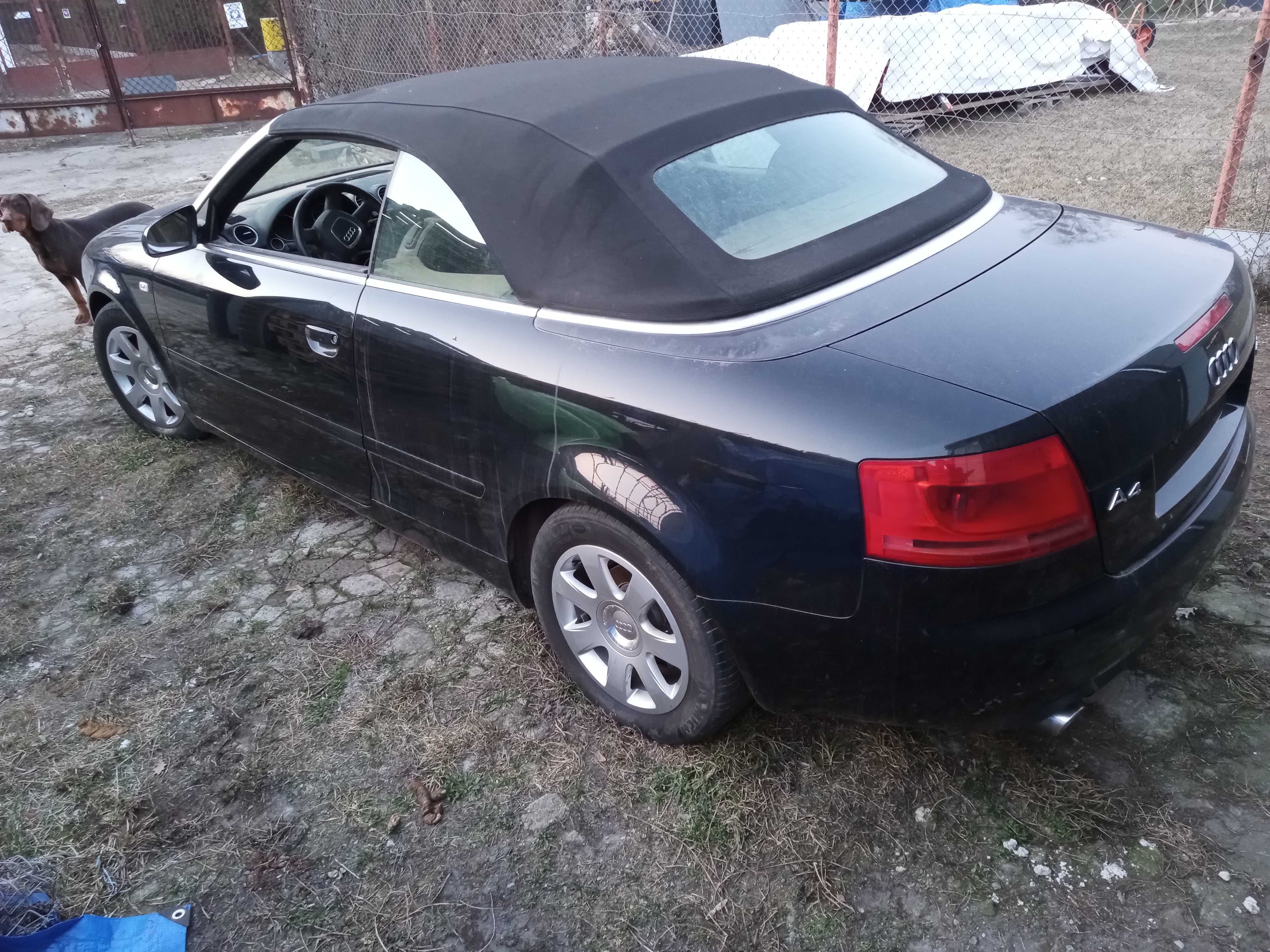 Audi a4 Cabrio 1.8T serwis 80.000km karoseria buda