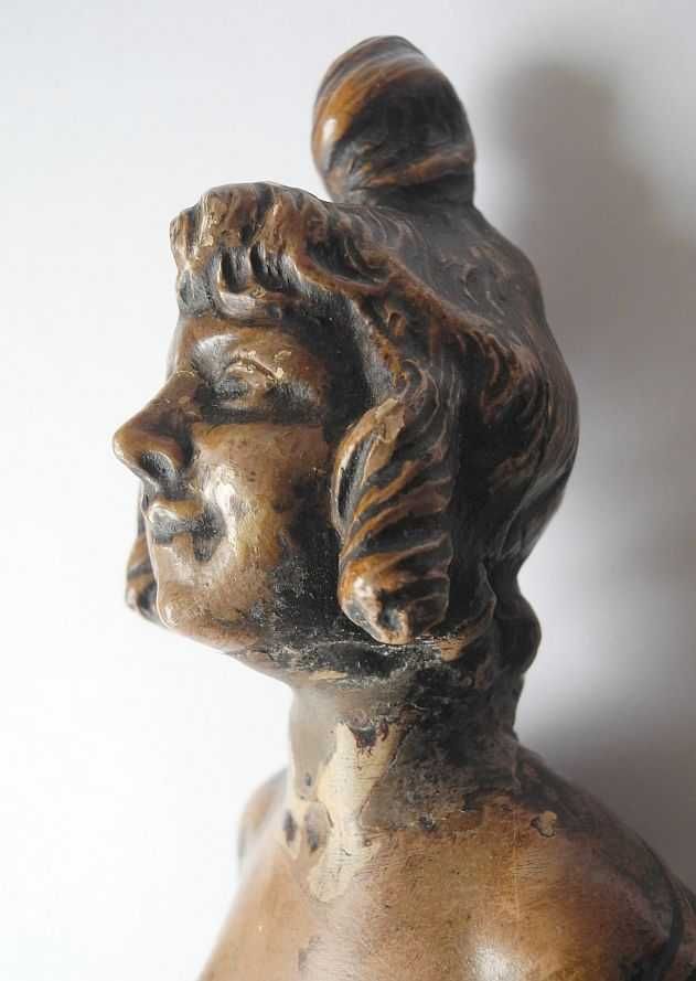 Rzeźba z terakoty sygnowana - Alphonse-Henri Nelson ok. 1880 r.