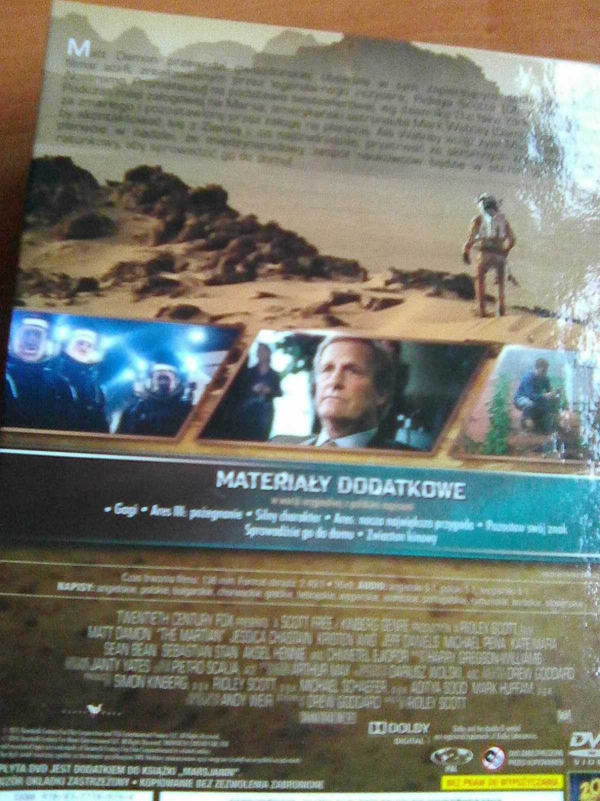 The Martian Marsjanin [DVD] / + książeczka /