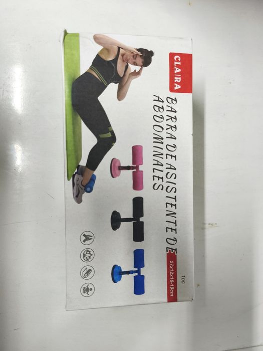 Barra de assistência para abdominais. 
Finalidade: Um aparelho de fitn