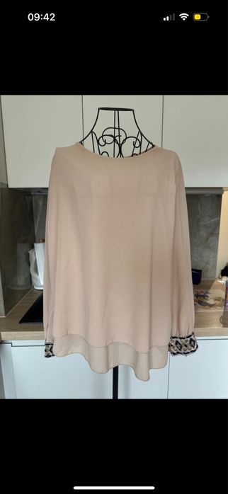 Koszula mgiełka ozdobne mankiety