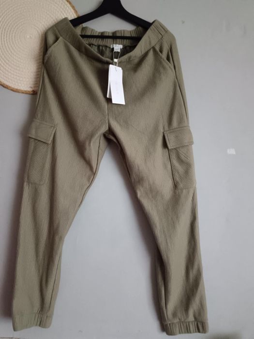 Damskie spodnie bojówki xl