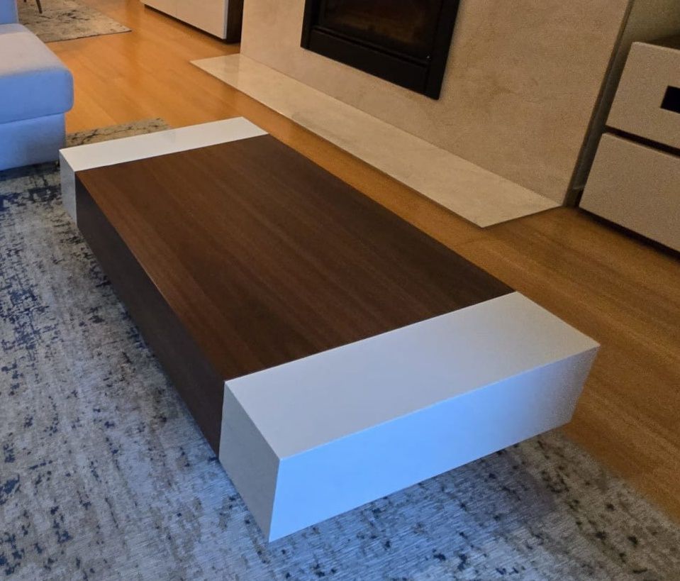Móveis da sala jantar e de estar