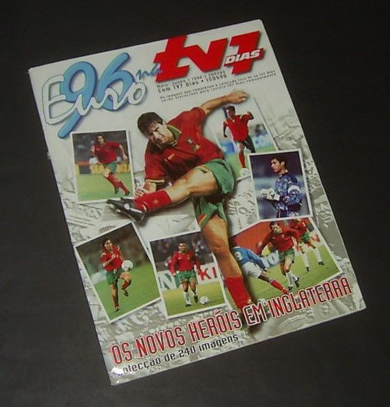 Caderneta EURO 96/TV 7 Dias (RARA)