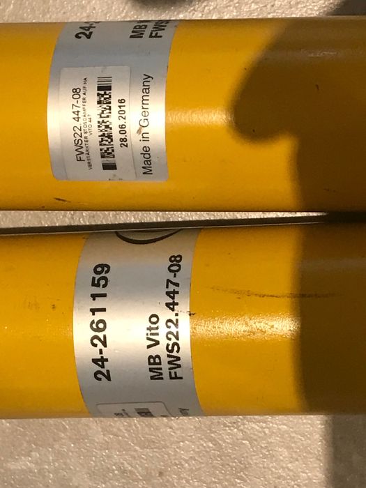 Амортизатори задні мерседес віто VITO 447 посиленні