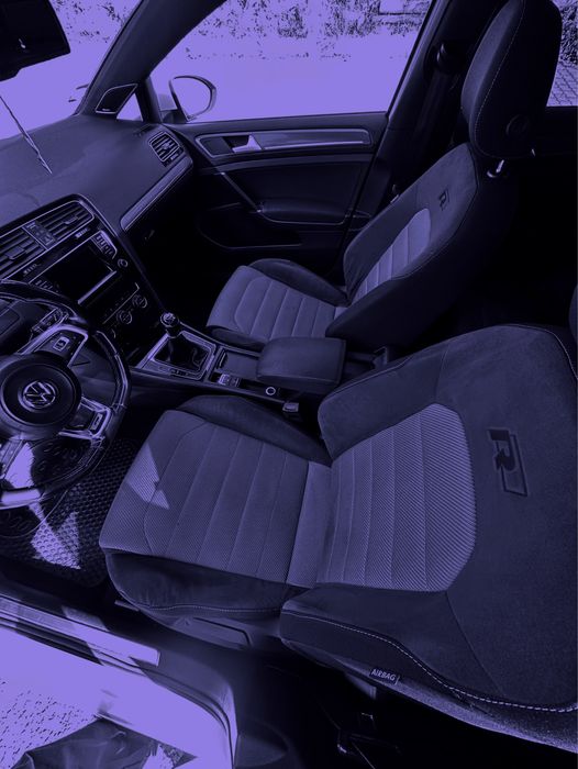 VW GOLF 7 Branco Rline 1.6 Gasóleo de 2013 com 152.460km