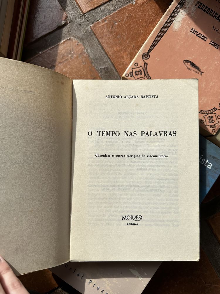 - lote livros António Alçada Baptista