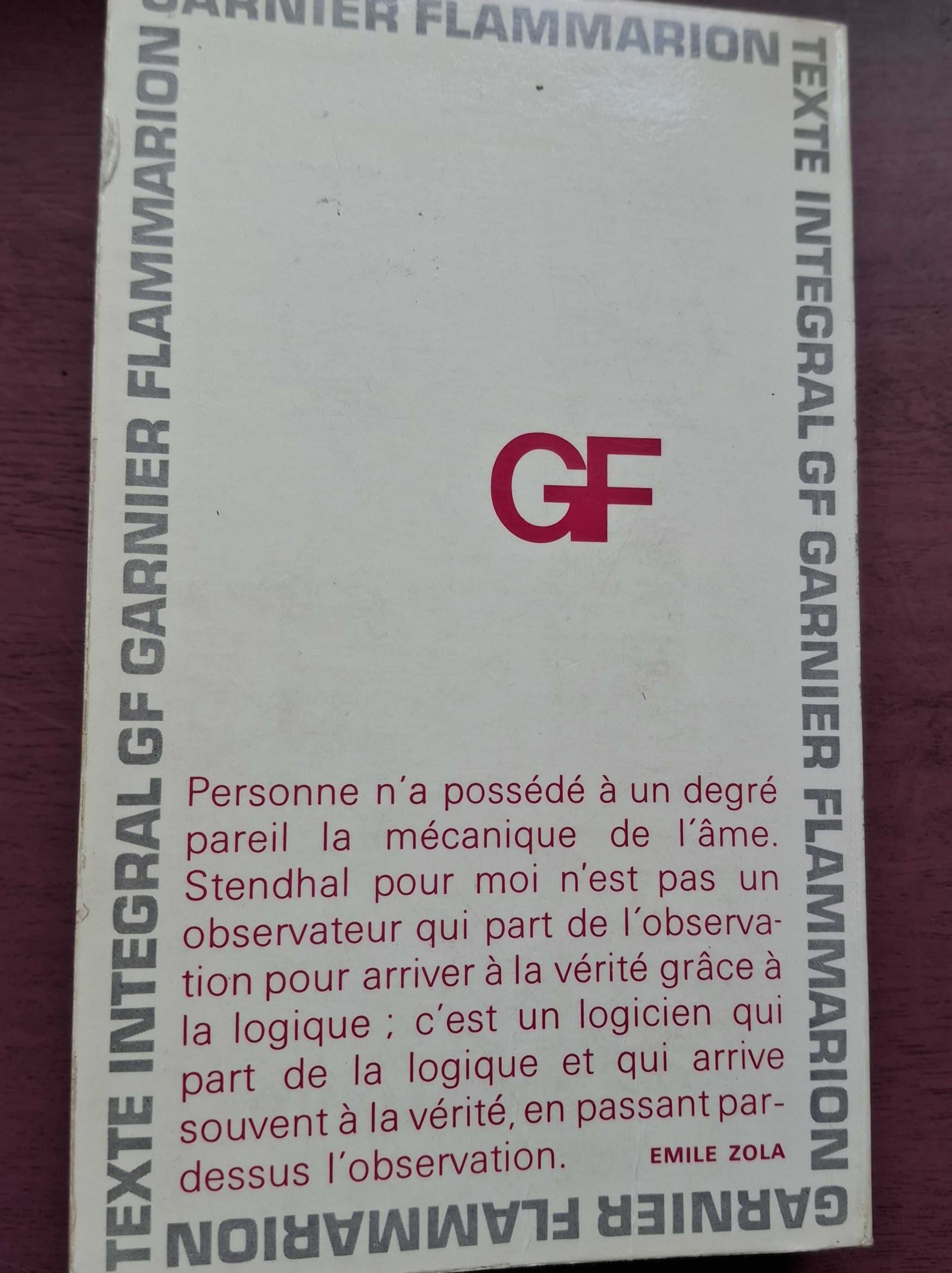 Stendhal : Le rouge et le noir (Czerwone i czarne)