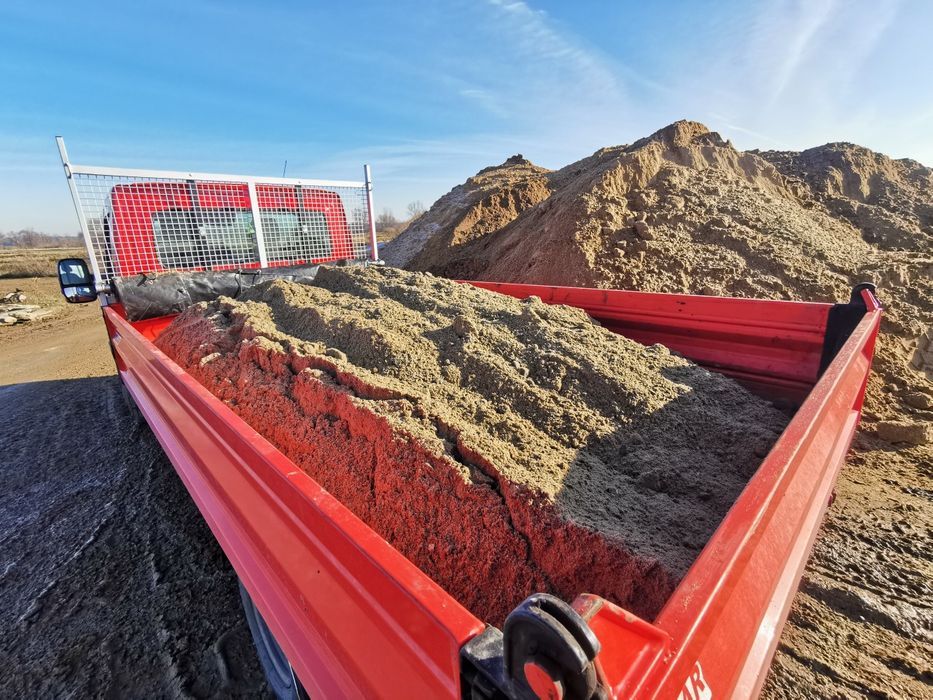 Pospółka/Pospóła/Spóła/Piasek z Otoczakiem, Żwirem/Transport Wywrotką