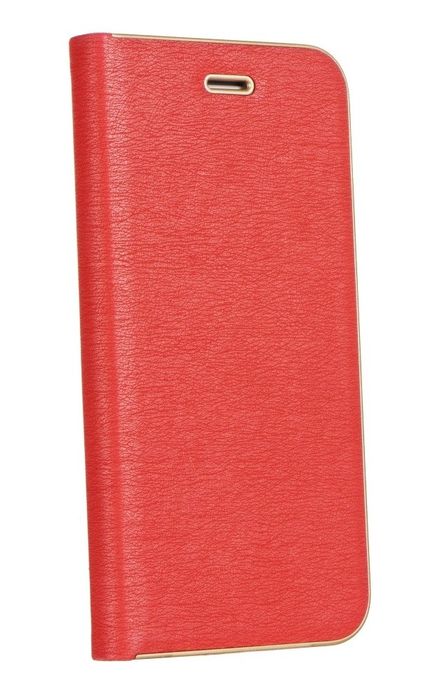 Etui Luna Book do Samsung Galaxy S24 FE Red/Gold