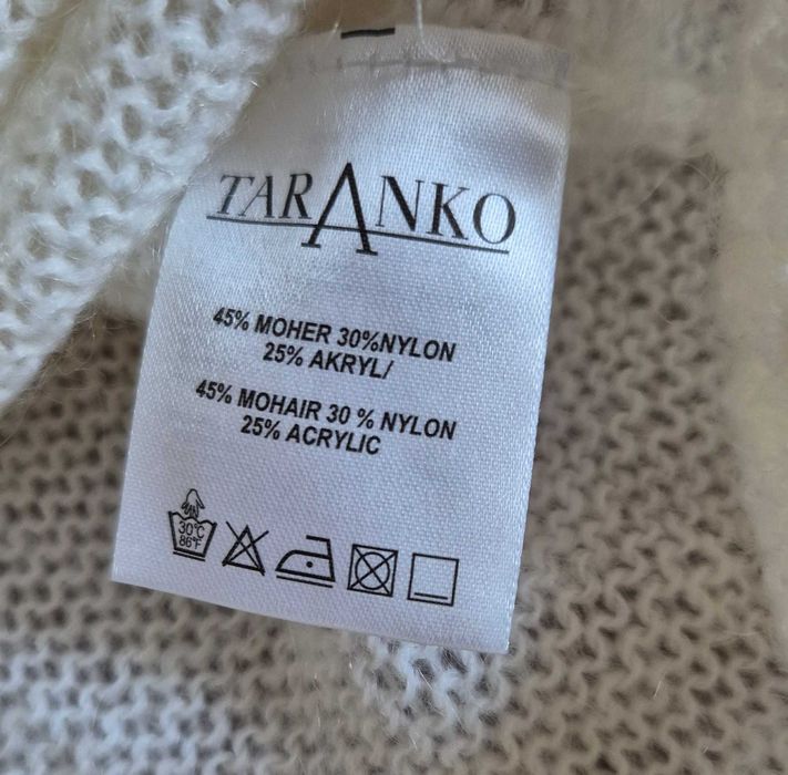 Biały sweterek Taranko rozm. 34