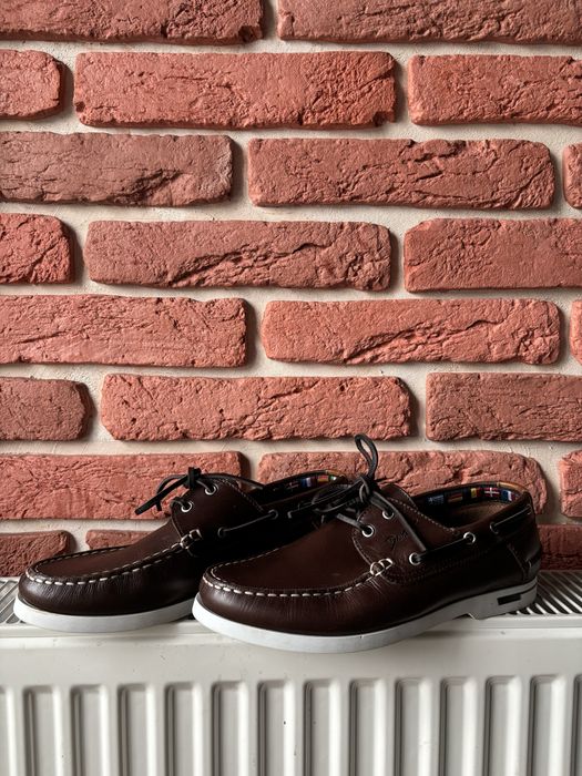 Топ-сайдери, шкіряні моксіни. Туфлі зі шкіри. Sebago. Timberland