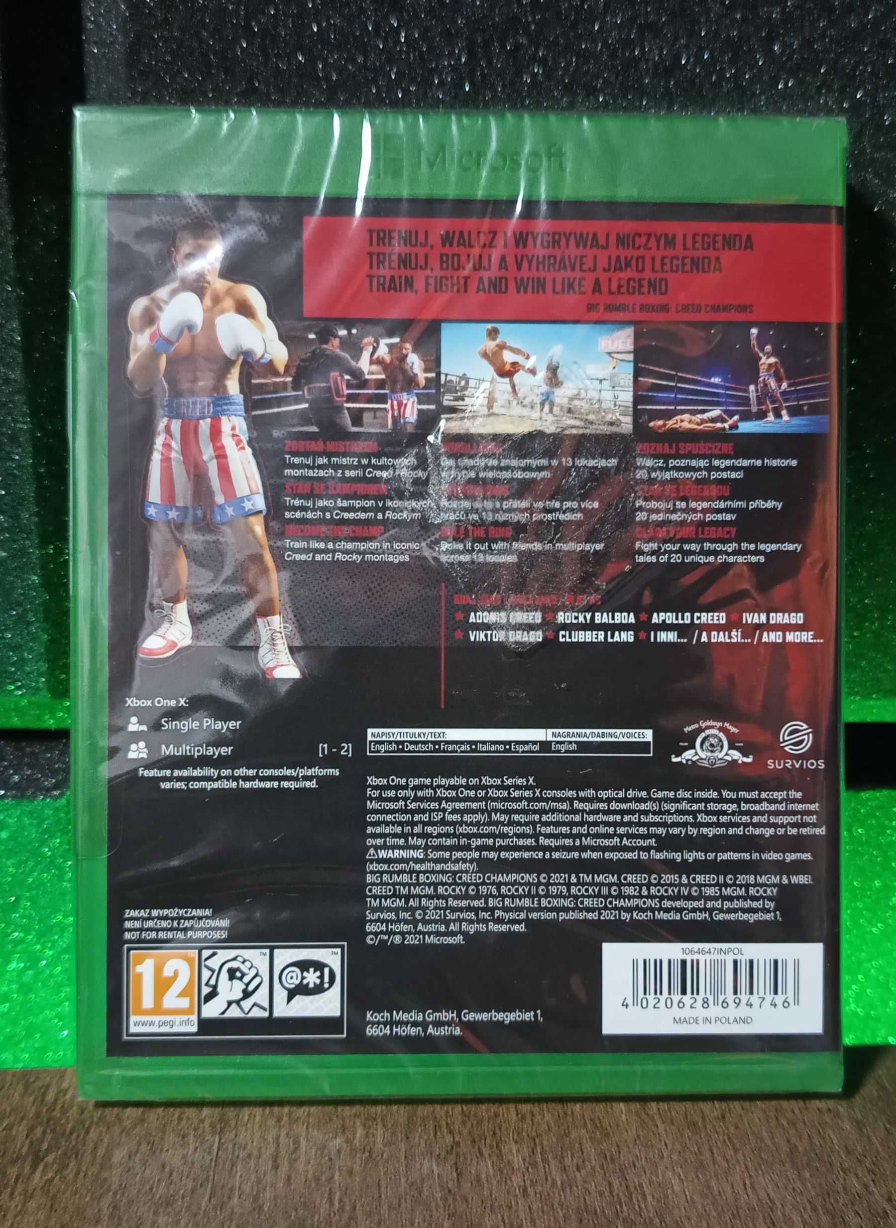 Big Rumble Boxing Creed Champions Xbox One S / Series X - boks