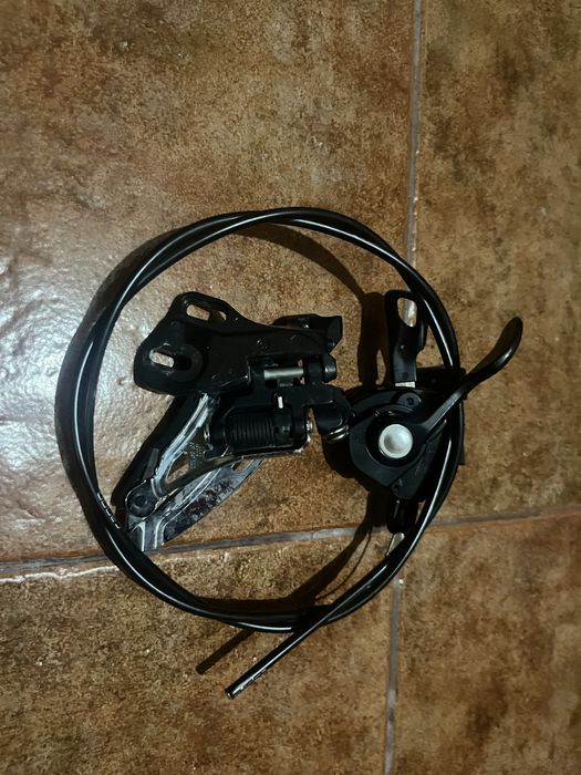 Manipulo e desviador dianteiro Shimano Deore XT 2x11