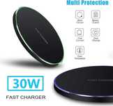 Беспроводное зарядное устройство 30W для смартфонов