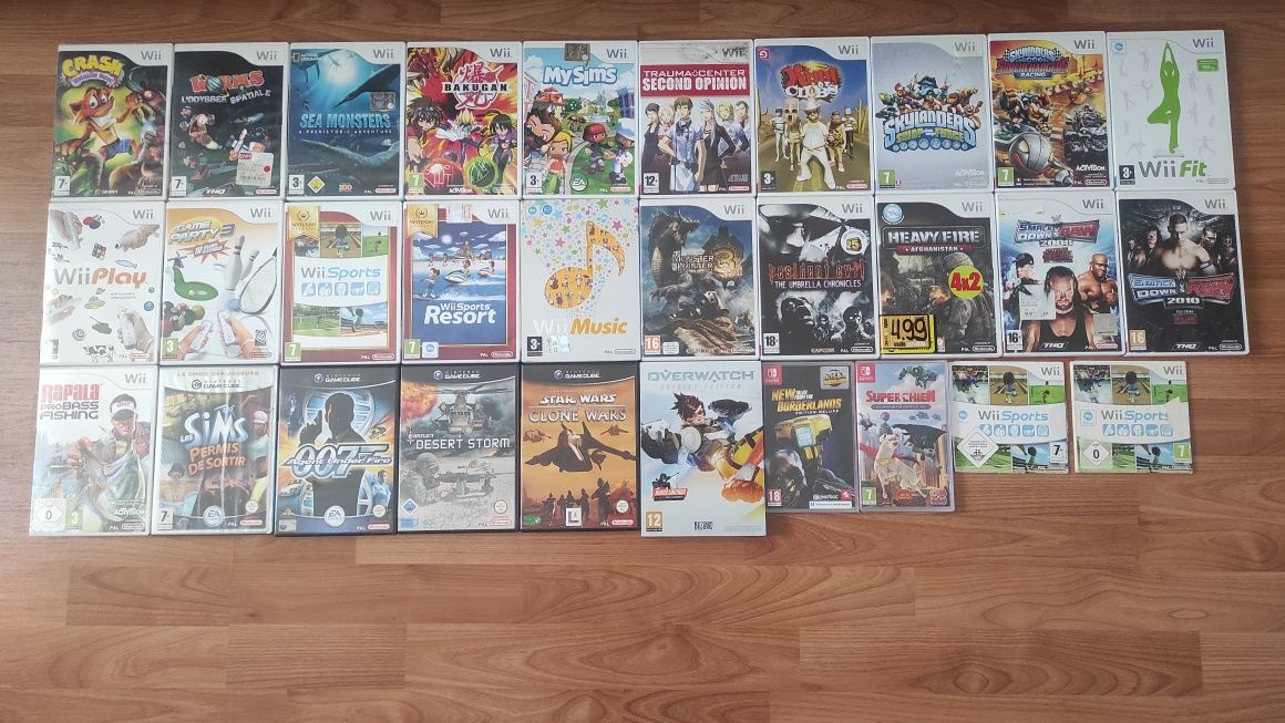 Jogos Wii-U e Wii