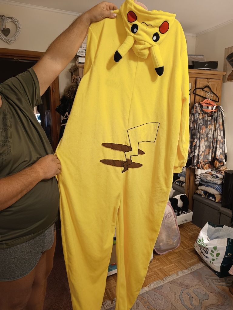 Pikachu strój przebranie pidżama XL/XXXL 44/48