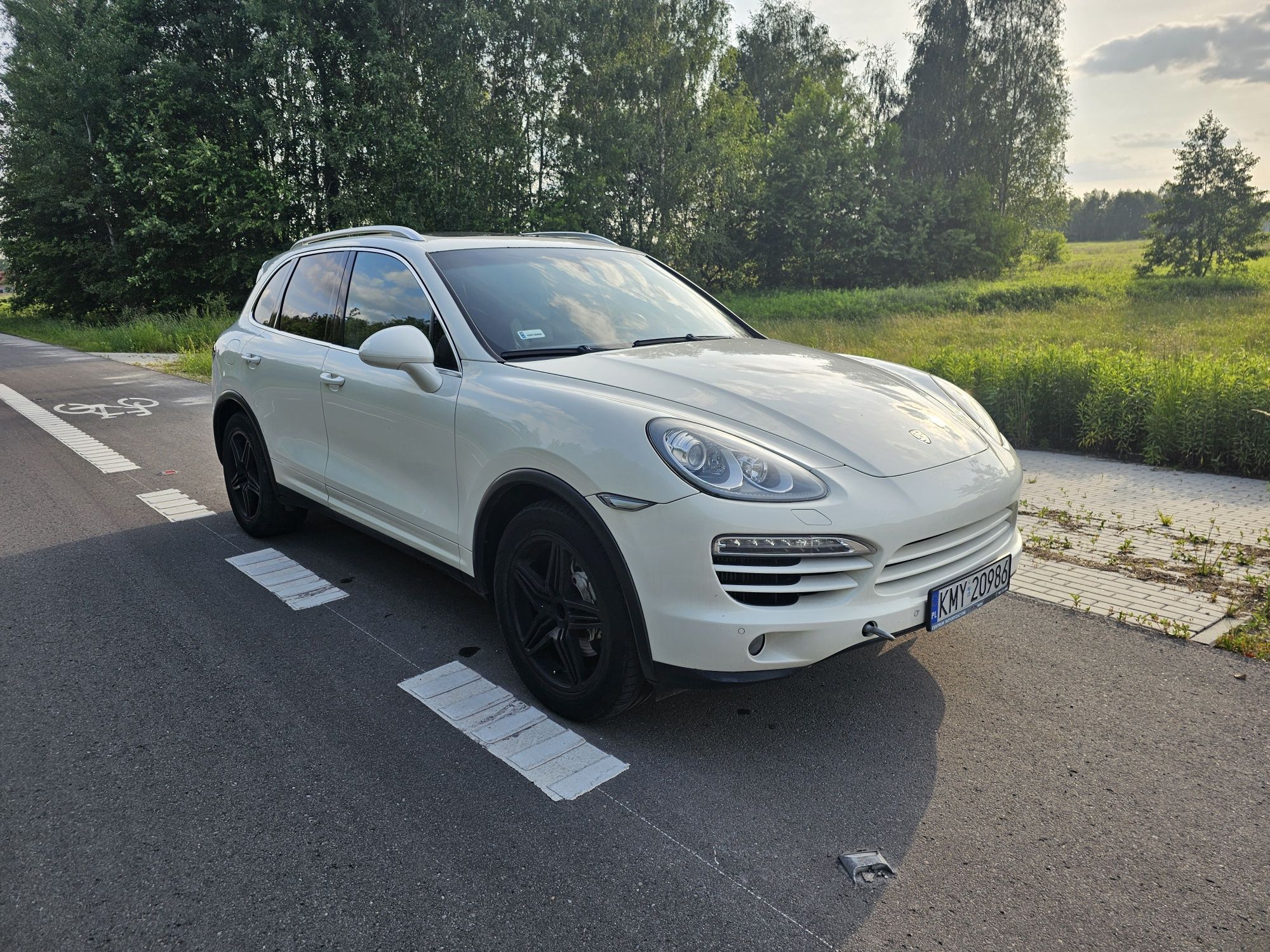 Porsche Cayenne 2 2012 3.0 diesel automat 8 biegowy PDK panorama