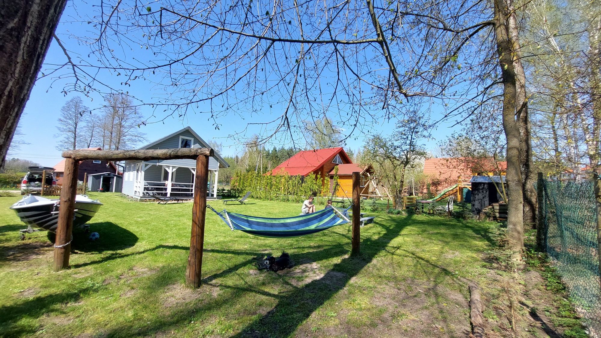 Domek Mazury Wydminy Giżycko łódka