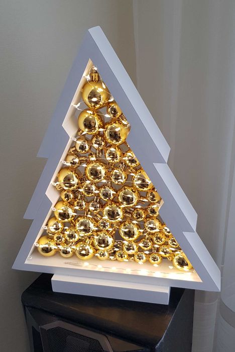 Новорічна ялинка ручної роботи.