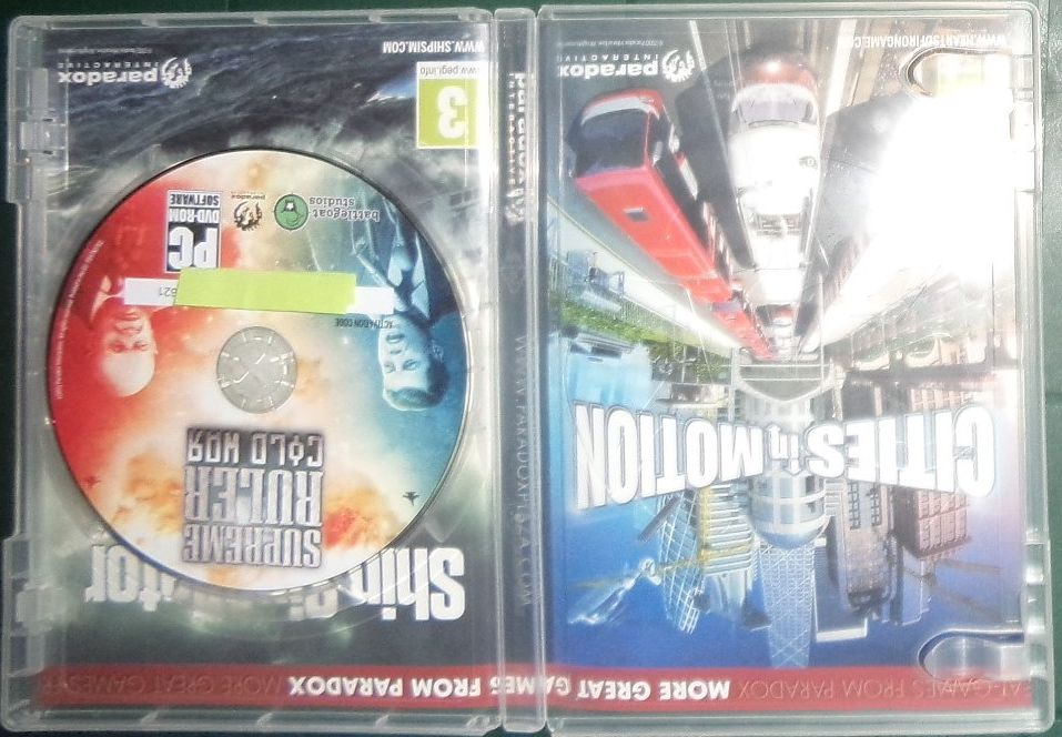 Supreme Ruler Cold War, PC DVD BOX, Paradox 2011, bez kodu