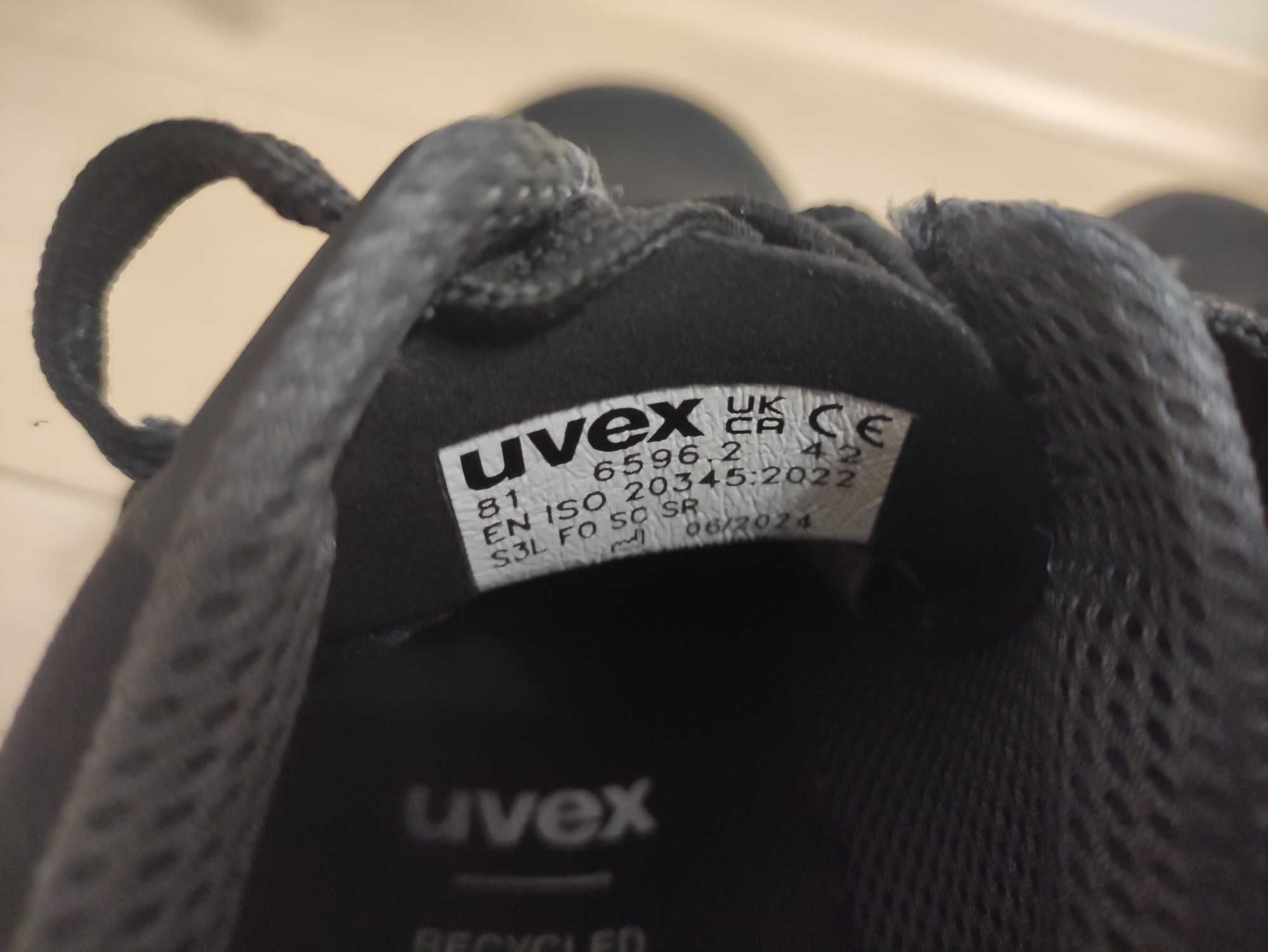 Buty robocze Uvex S1 Sport 6596.2 S1 P SRC 42 27,5 cm bdb