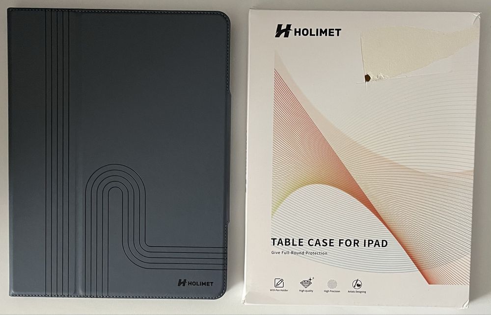 Etui HOLIMET iPad Air 11/10.9" niebieskie miejsce na rysik