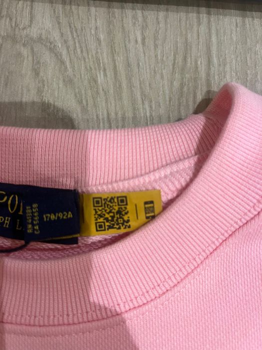 Sweat Polo Rosa S ou XL