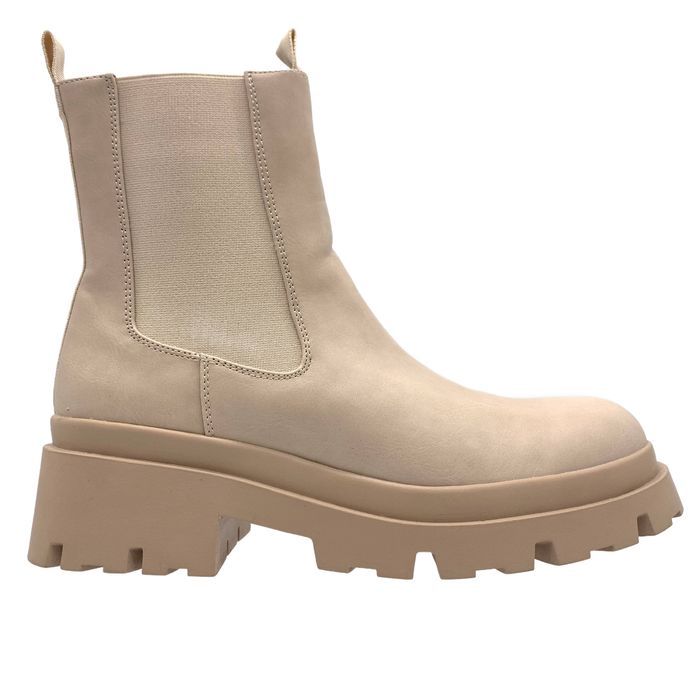 Buty damskie Even&Odd beżowe botki na platformie sztyblety rozmiar 41