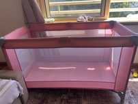 Berço menina rosa