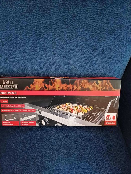 Zestaw do grilowania do szaszłyków