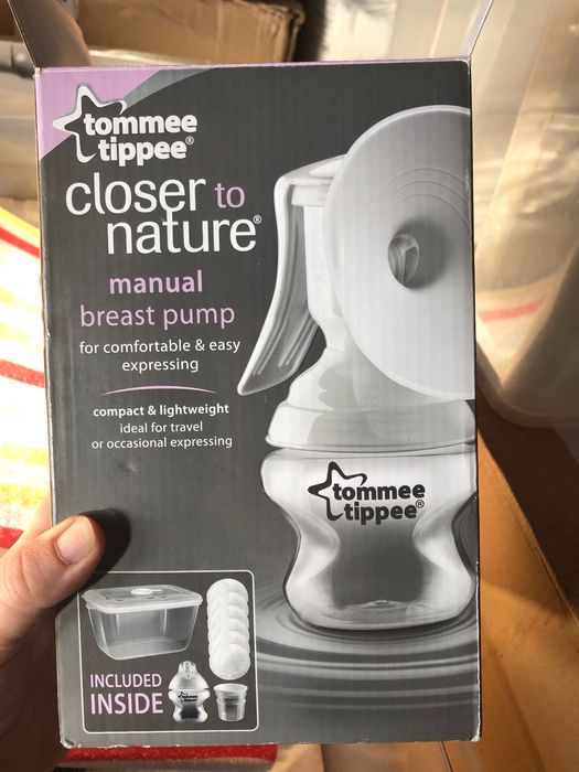 Laktator ręczny+gratis wkładki