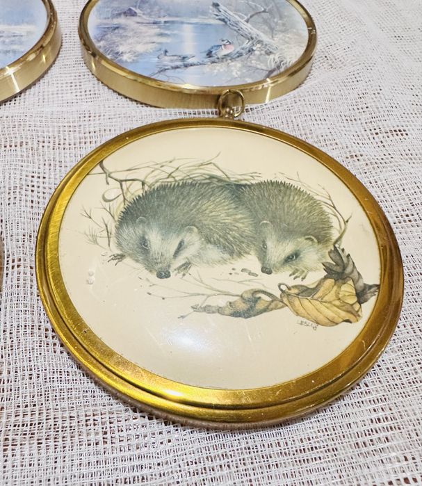 Винтажные плакетки, картины