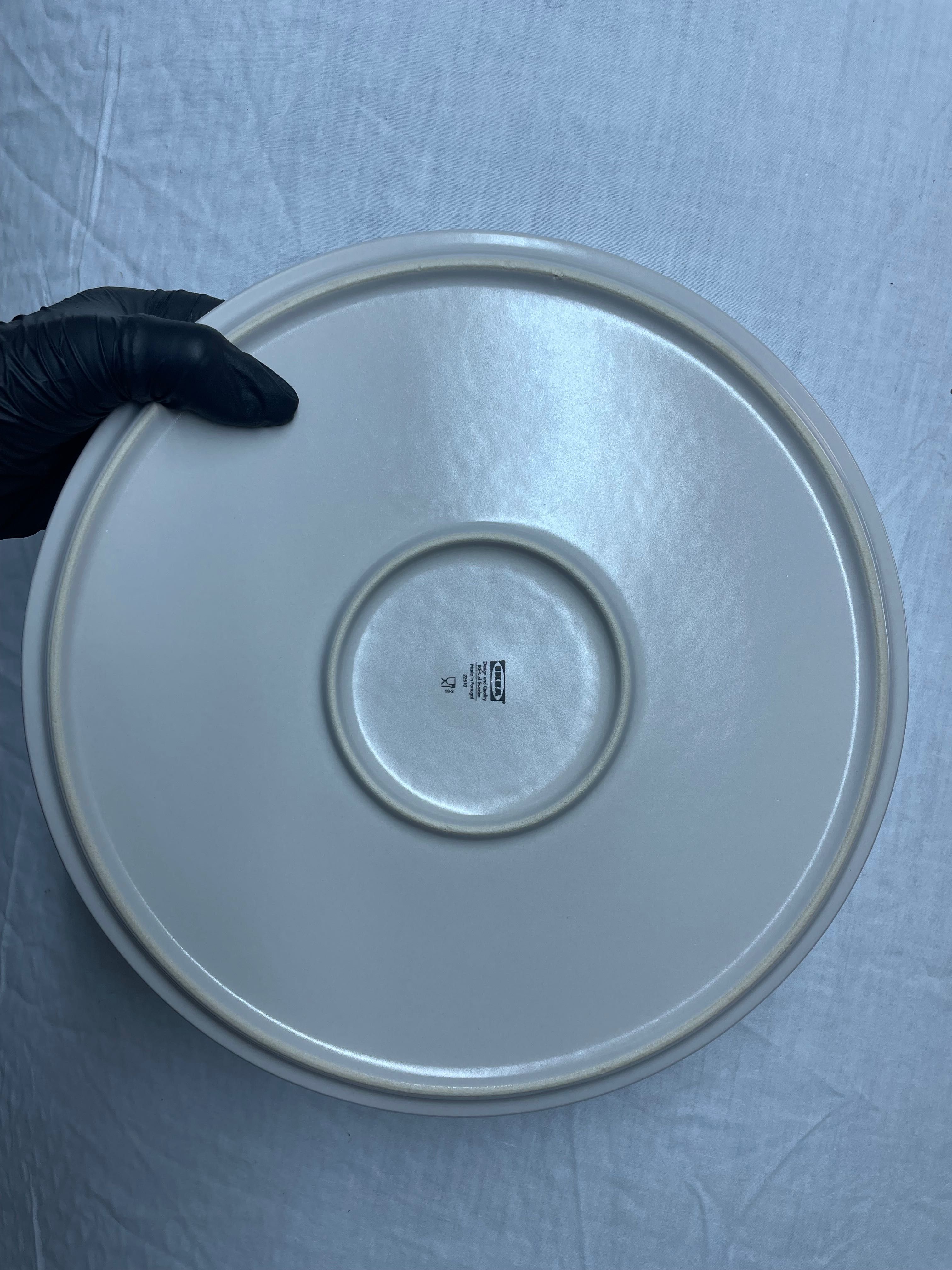 Talerz duży IKEA z rantem 22610