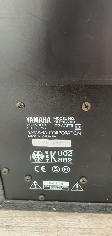 Aktywny subwoofer Yamaha YST-SW80
