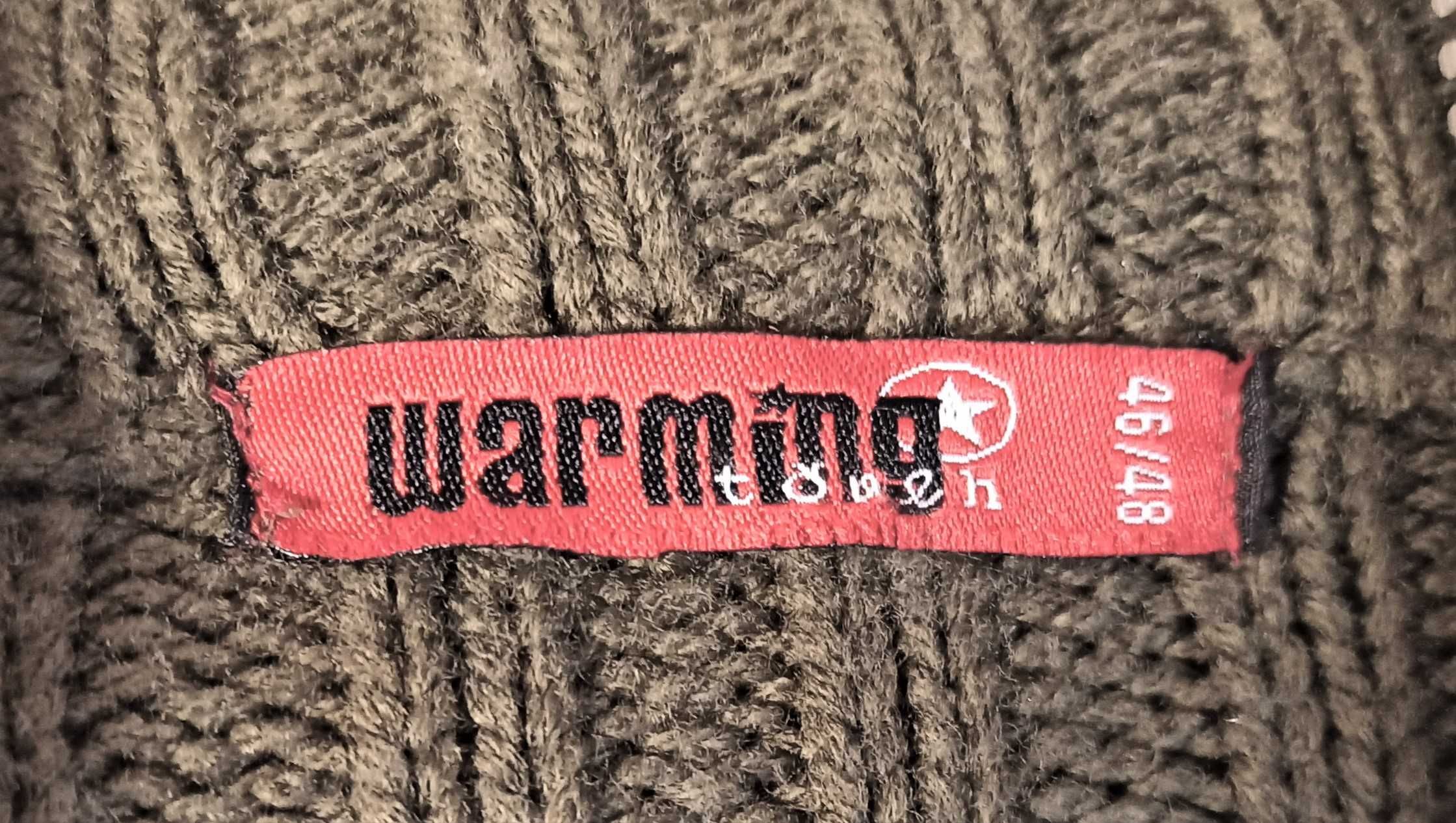 Sweter c. zielony rozpinany