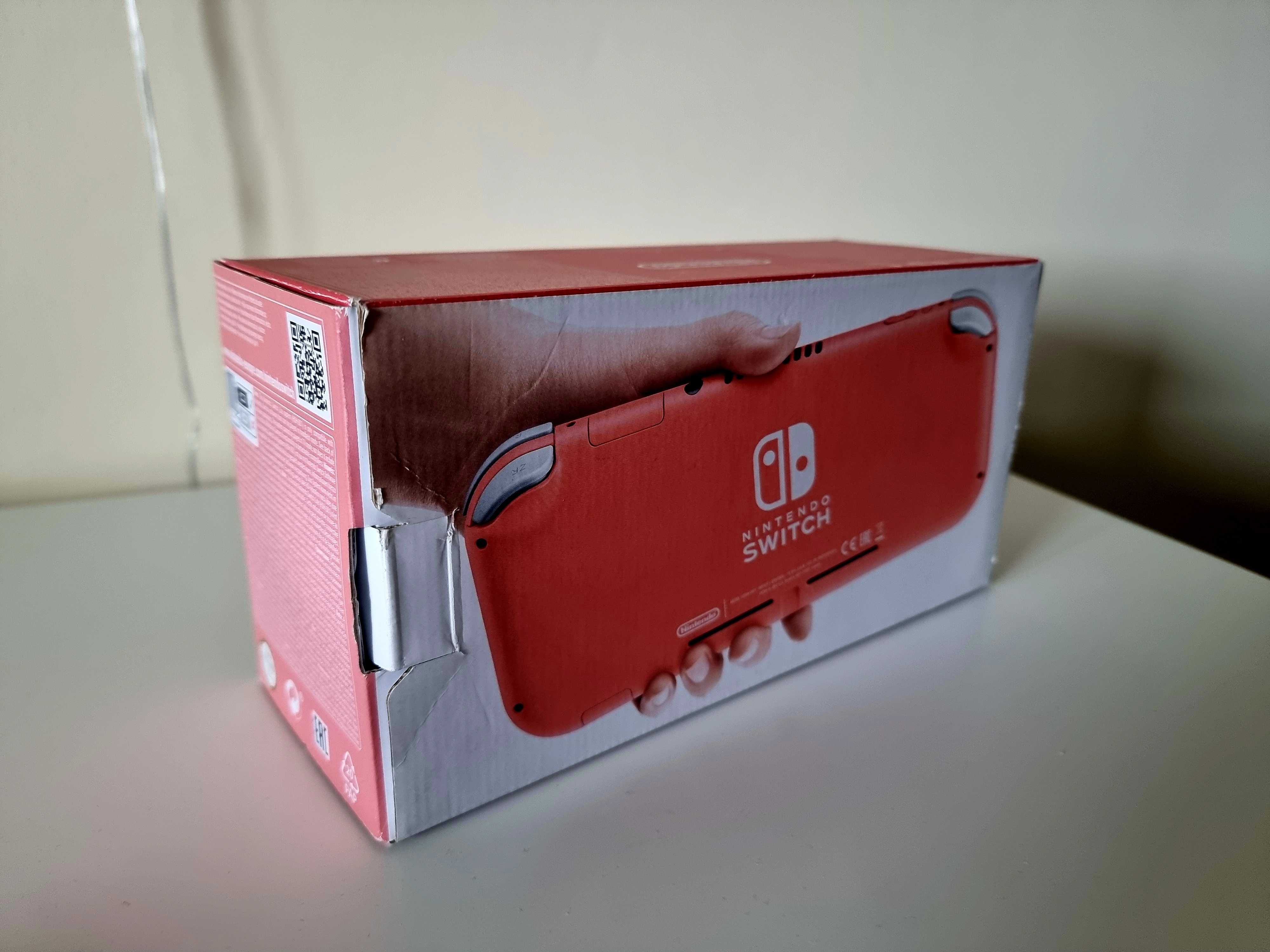 Konsola Nintendo Switch Lite komplet różowa