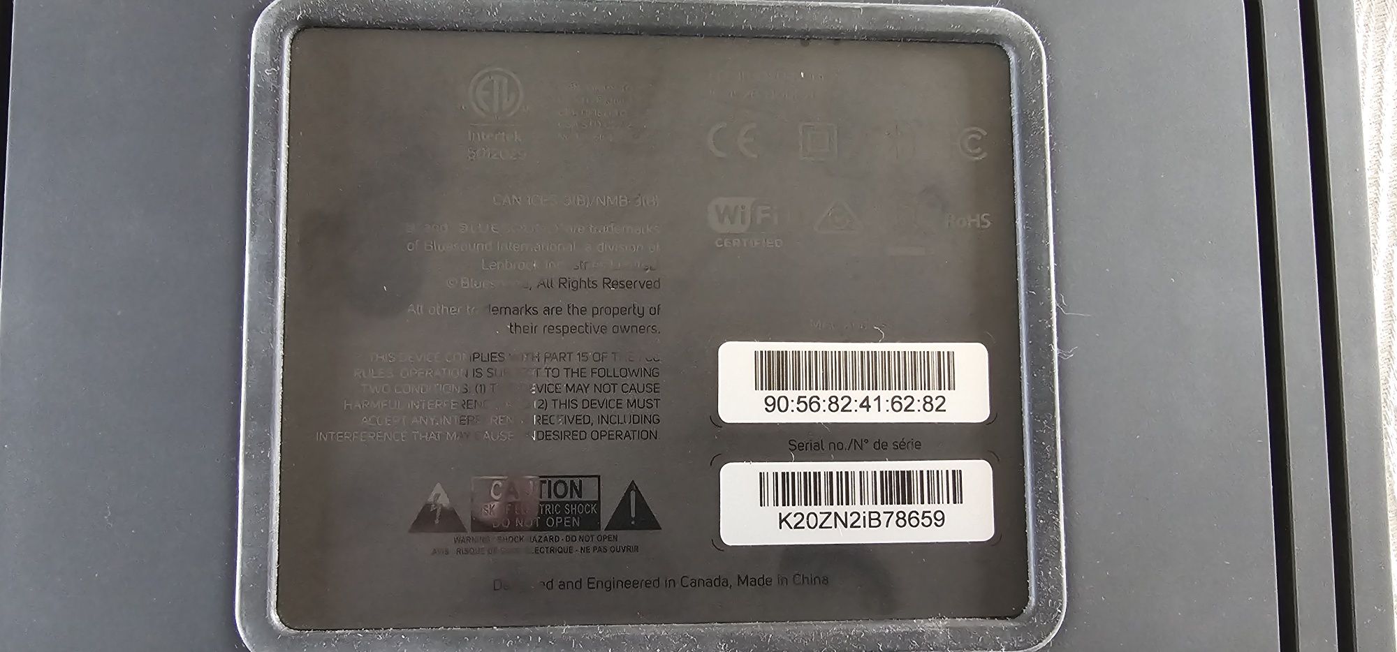 Odtwarzacz sieciowy Bluesound Node 2i