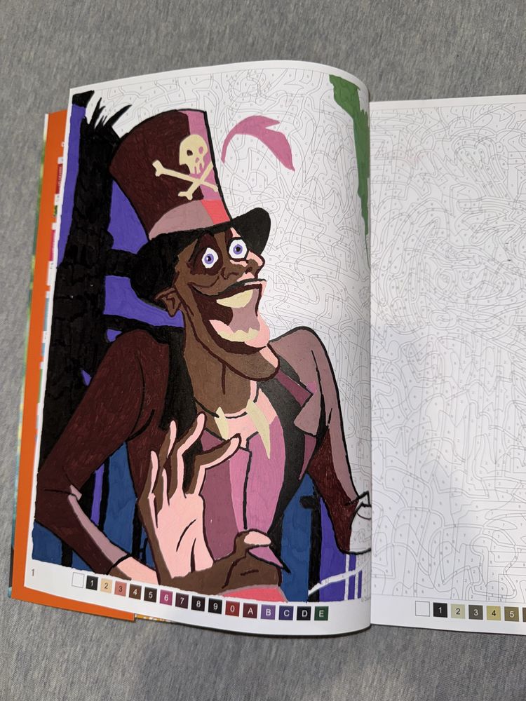 100 Canetas Acrilicas + Livro de Colorir Disney