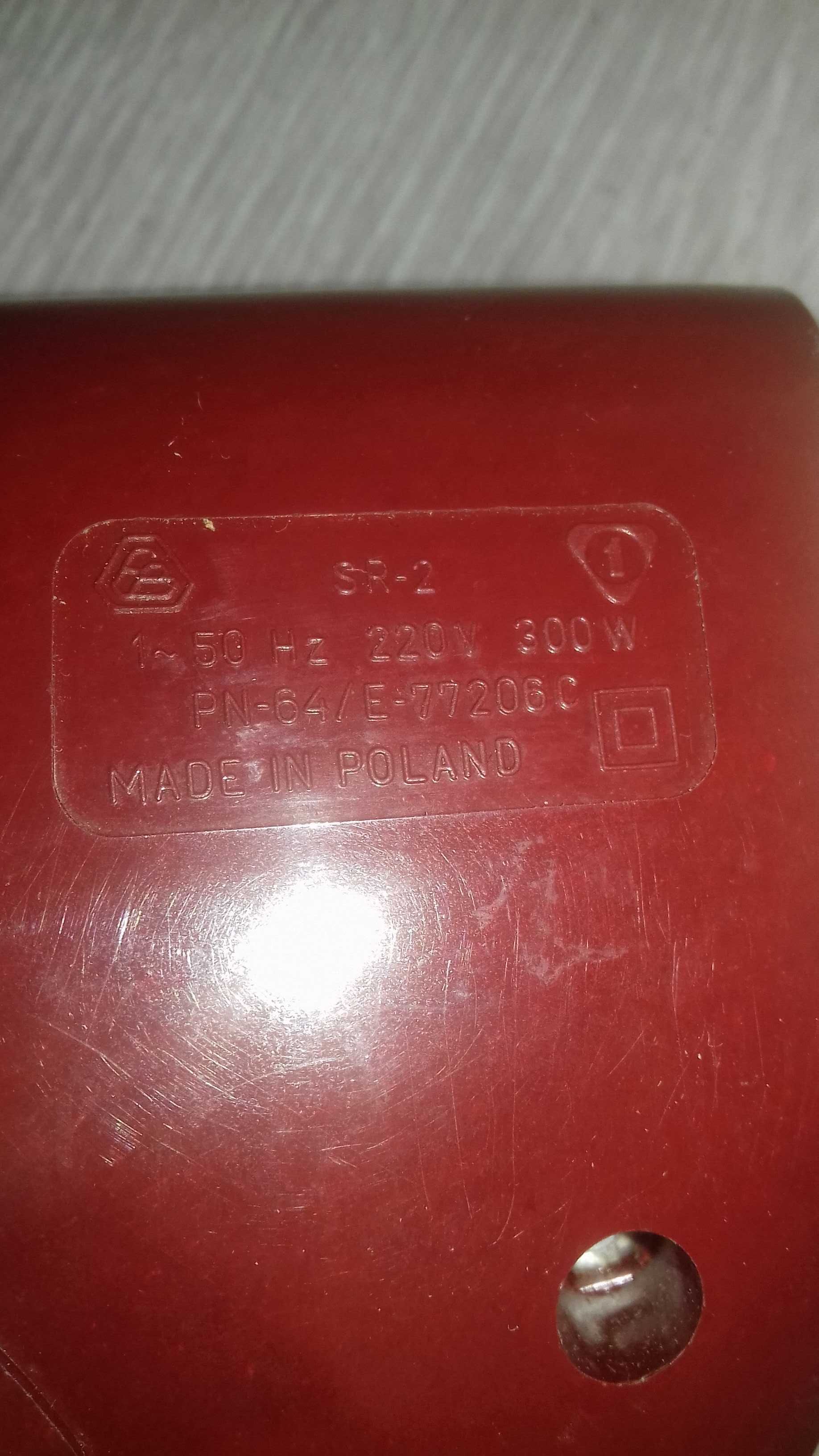 Suszarka do włosów z PRL