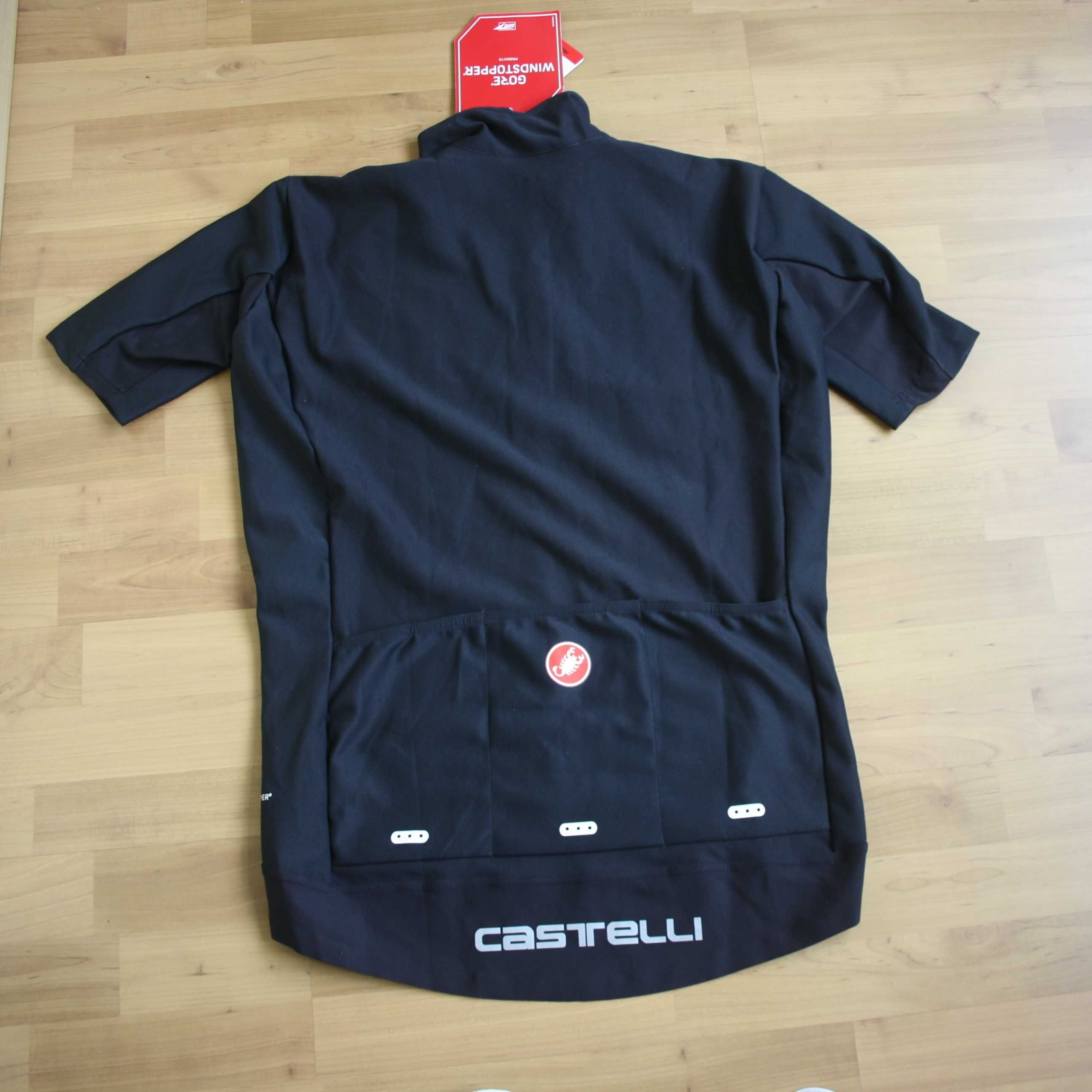 Вело джерсі Castelli gabba віндстопер розмір 2XL нова