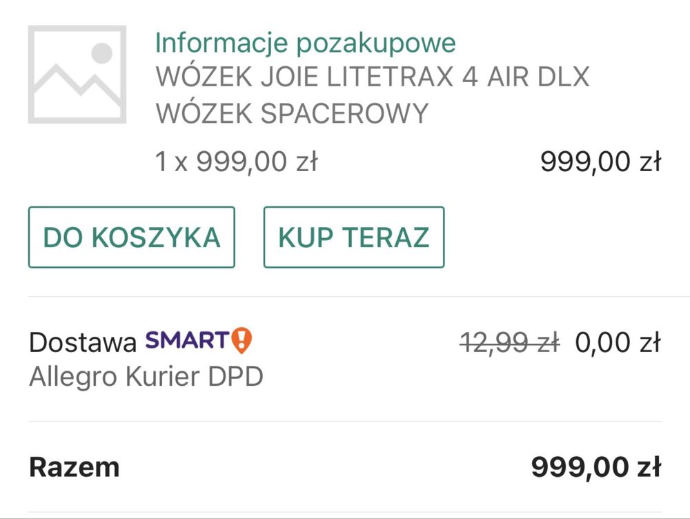 Wózek Joie Litetrax 4 AIR DLX