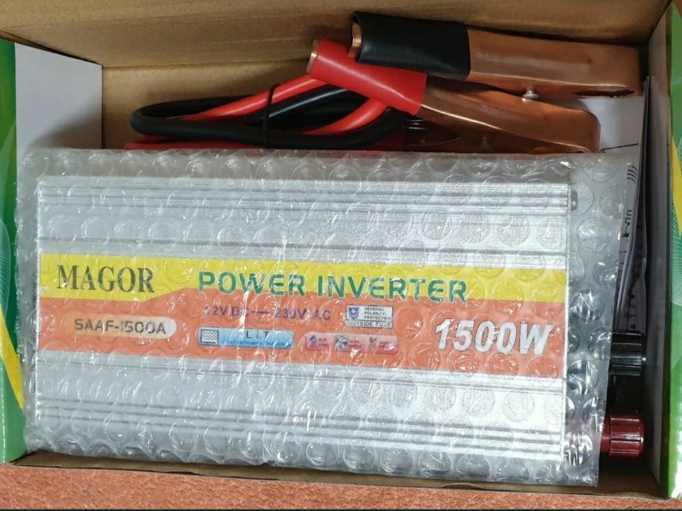 Преобразователь Magor авто инвертор 12V-220V 1500W