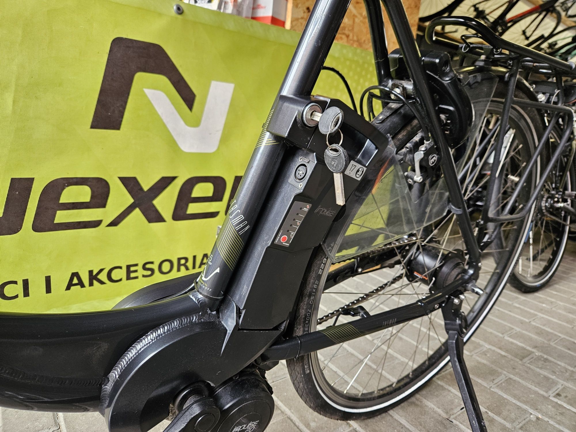 KALKHOFF rower ze wspomaganiem elektrycznym DAMSKI ELEKTRYK 17 ah