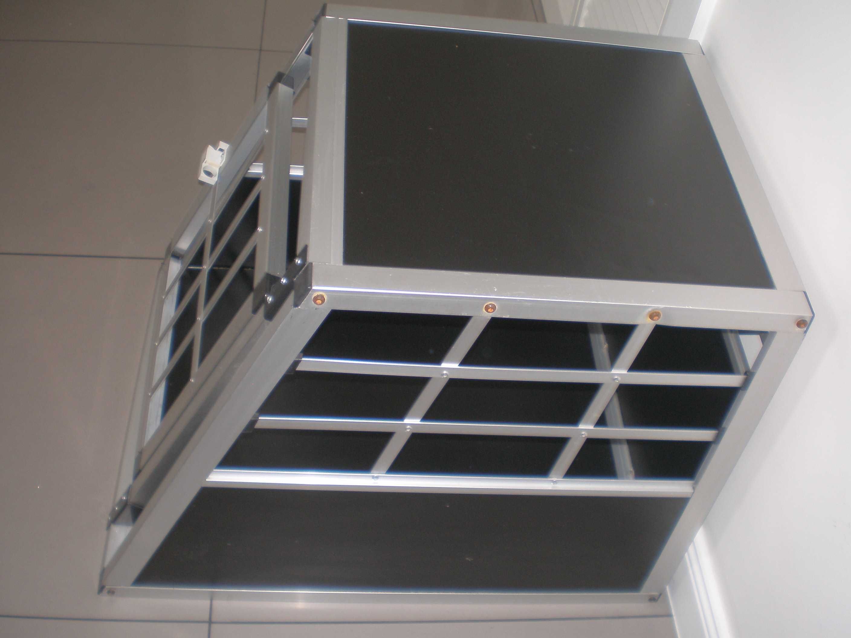 aluminiowy transporter samochodowy klatka dla psa skrzynia