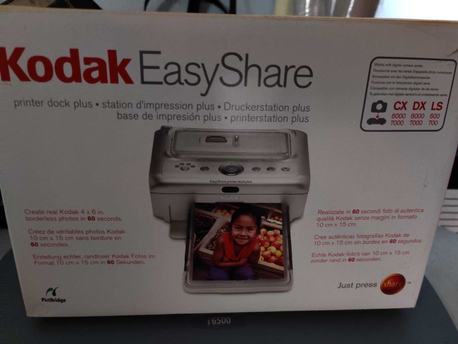 Impressora de fotos portátil