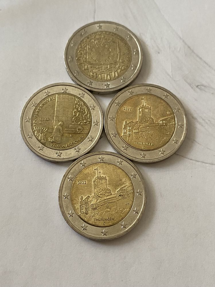 Юбилейные монеты Германии, 2 евро