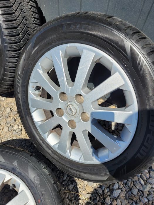 4x Alufelgi 5x110 16"+ Opony zimowe 205/55 r16 z 22roku i 10r