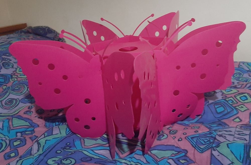 Abajur teto borboletas